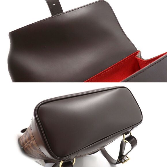 Louis Vuitton Damier Soho Backpack Rucksack Ebene - Picture 7 of 8